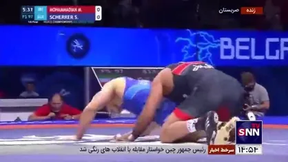 طوفان محمدیان در بلگراد