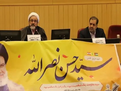 حجت&zwnj;الاسلام عابدی: شهید سید حسن نصرالله یک الگو در اخلاص و ولایت&zwnj;مداری بود