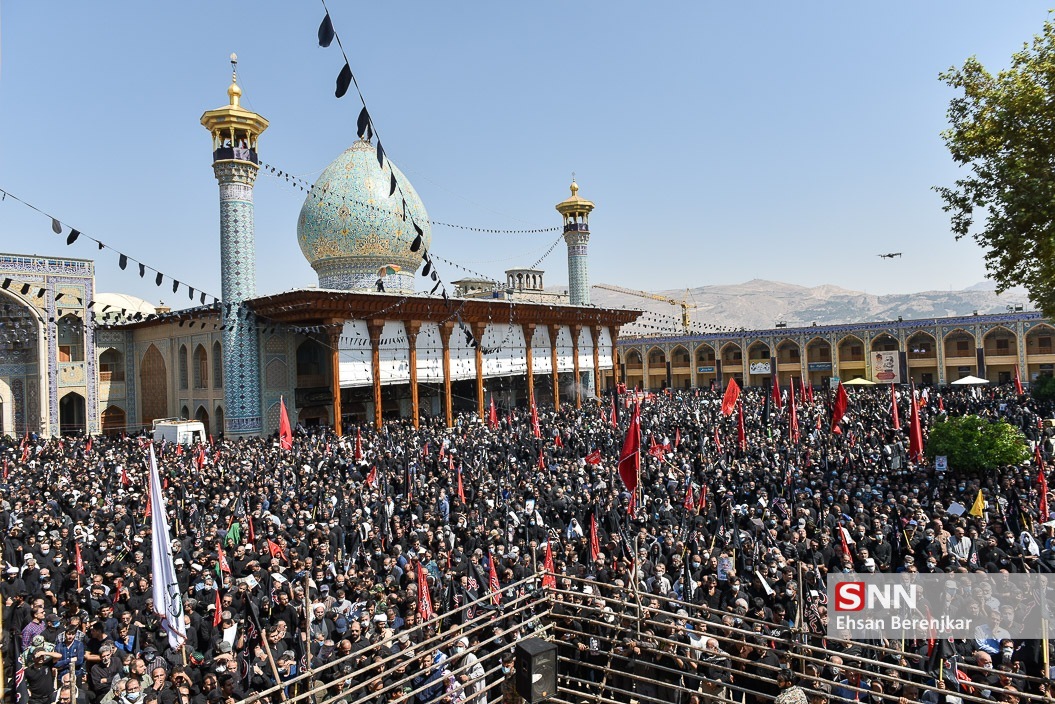 تشییع و خاکسپاری «شهید عبدالله اسکندری» در شیراز