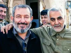 اعطای درجه سرلشکری شهید عبدالرسول استوار محمود آبادی
