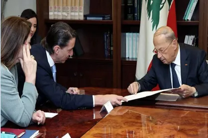 لبنان نسخه نهایی توافق راتحویل داد