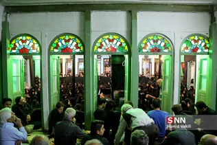 عزاداری در حسینیه بنکدار اصفهان