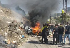 شهادت یک شهروند در حمله پهپادی اسرائیل به خودرویی در جنوب لبنان