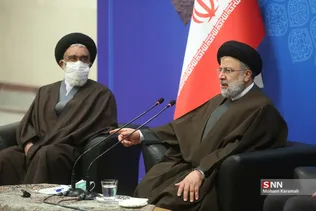 نشست خبری رئیس جمهور در قم