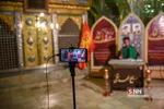 احیای شب بیست و سوم ماه مبارک رمضان در حرم مطهر حضرت سید علاء الدین حسین(ع) بصورت مجازی برگزار شد.