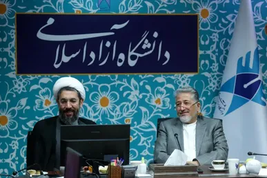 دیدار رئیس دانشگاه آزاد اسلامی با حجت الاسلام رستمی