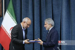 امضای تفاهم نامه جهت تامین مالی مناطق سیل زده