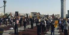 تجمع محکومیت اهانت به قرآن و پیامبر / از وعده انتقام رژه فتح در تل‌آویو تا تکبیرگویی با قرآن