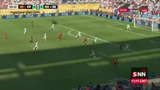 گل اسپانیا به آرژانتین که توسط داور مردود اعلام شد / اسپانیا 0 - 0 آرژانتین