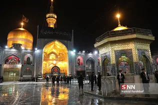 آیین خطبه خوانی شب شهادت حضرت رضا (ع)