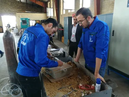 مسابقات سراسری ریخته&zwnj;گری دانشجویان کشور آغاز شد/ ۸ تیم در این مسابقات شرکت کردند