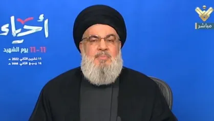 سید حسن نصرالله: ما ملت رها کردن شهدایمان نیستیم / ایران بار دیگر توانست در برابر فتنه غربی ـ اسرائیلی به پیروزی بزرگی برسد
