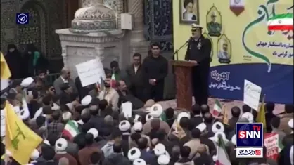 امیر ایرانی: شیطان بزرگ امروز هم به مانند ۴۰ سال قبل از ما سیلی خواهد خورد