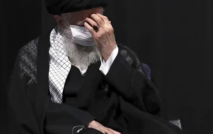 مراسم عزاداری شب هشتم ماه محرم با حضور رهبر انقلاب برگزار شد