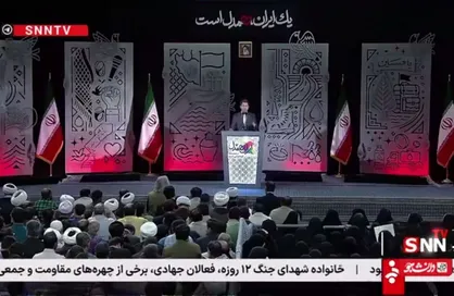رویداد ملی &laquo;ایران همدل&raquo; با حضور خانواده شهدای جنگ ۱۲ روزه و چهره&zwnj;های مقاومت برگزار شد + فیلم