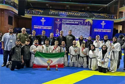 پیام تبریک کمیته ملی پارالمپیک به مناسبت درخشش تیم ملی پاراتکواندو در مسابقات قهرمانی آسیا