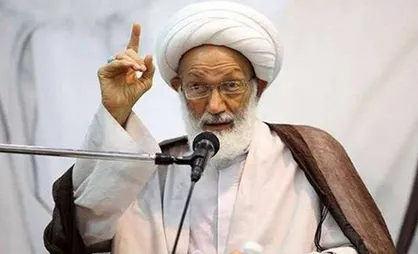 شیخ عیسی قاسم: آلوده شدن خاک بحرین به قدم شوم &laquo;اسحاق هرتزوگ&raquo; ننگ است