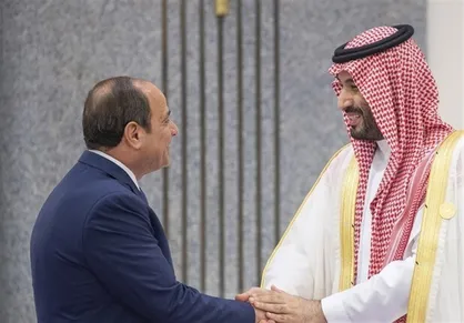 دیدار محمد بن سلمان و السیسی در پاریس