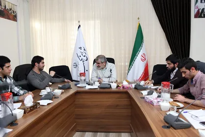 دیدار اعضای بسیج دانشجویی دانشگاه شریف با کدخدایی