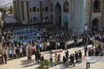 تشییع پیکر مطهر شهید «رضا زارع‌ مویدی» شهید مدافع امنیت در شیراز
