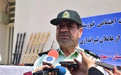 فرمانده انتظامی خوزستان: پلیس برای بازگشت زائران اربعین&zwnj;حسینی آمادگی کامل دارد