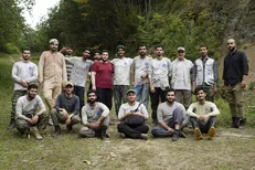 ارائه خدمات عمرانی جهادگران دانشگاه آزاد رشت در روستای مادرسرا
