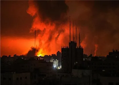 شهادت ده&zwnj;ها فلسطینی در بمباران گسترده رژیم صهیونیستی علیه نوار غزه