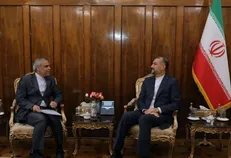 دیدار سرکنسول جدید ایران در لاهور با امیرعبداللهیان