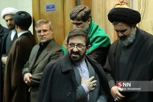 مراسم وداع با پیکر آیت الله هاشمی شاهرودی