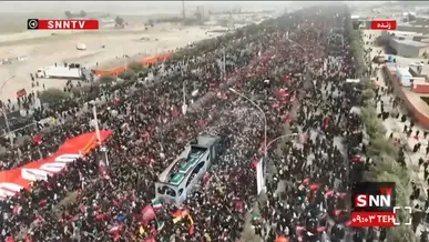 بدرقه تاریخی با آقای شهید ایران در قم + فیلم