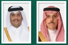 وزرای خارجه عربستان و قطر درباره سودان تلفنی گفتگو و تبادل نظر کردند