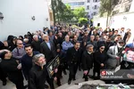مراسم تشییع مرحوم حسین شهاب