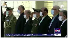 مراسم رسمی استقبال از نخست وزیر عراق توسط ریاست محترم جمهوری