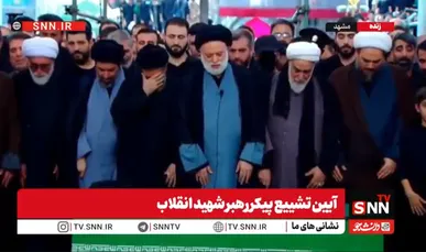 آیه ای که در مراسم اقامه نماز بر پیکر رهبر شهید قرائت شد+فیلم