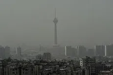 هوای تهران در وضعیت نارنجی/افزایش شاخص ذرات معلق