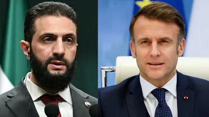 گفت&zwnj;وگوی تلفنی الشرع و ماکرون با محوریت تحولات منطقه و سوریه