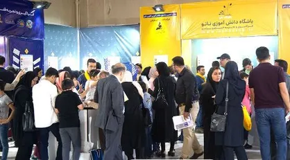 معرفی برترین&zwnj;های دانش&zwnj;آموزی در غرفه باشگاه&zwnj;نانو