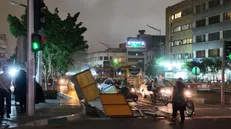 مصدوم شدن ۶ نفر در تهران بر اثر طوفان