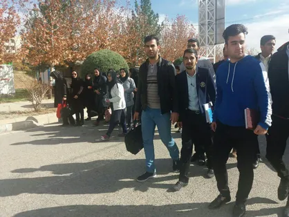 همایش پیاده&zwnj;روی دانشجویی در دانشگاه لرستان برگزار شد
