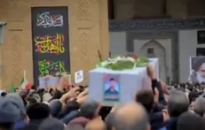 مراسم تشییع پیکر مطهر ۵ شهید نیشابوری حملات آمریکایی صهیونی