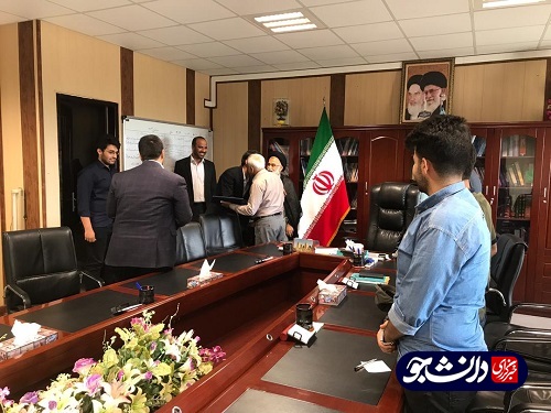 معارفه مسئول جدید بسیج دانشجویی دانشگاه علوم پزشکی هرمزگان
