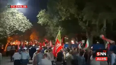 از سر دادن نوای «کشور صاحب‌الزمانه ایران» مردم شهرکرد تا شعار لبیک یا مهدی اهالی سمنان+فیلم