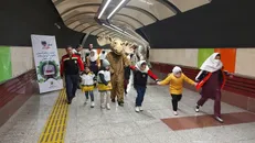 شهر زیرزمینی میزبان دانش آموزان دارای معلولیت بود