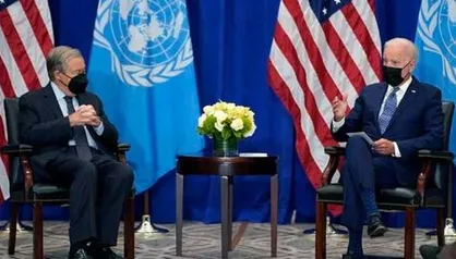 گوترش در دیدار بایدن: آمریکا به چندجانبه&zwnj;گرایی متعهد باشد