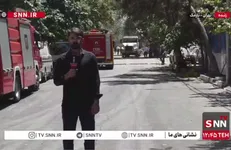 اصابت پرتابه‌های دشمن به آپارتمان مسکونی و سوپرمارکت در میدان ششم نارمک! + فیلم