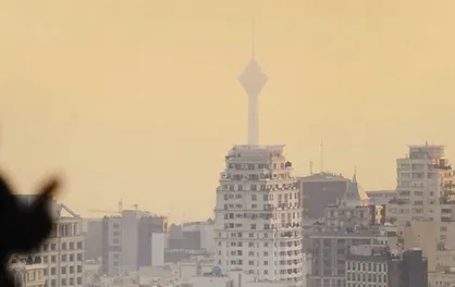 هوای تهران آلوده شد