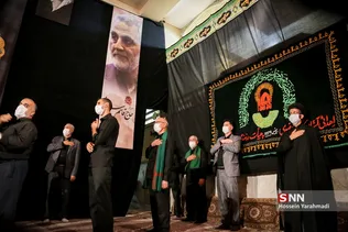 عزاداری هیأت رزمندگان اسلام قم