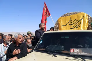 تشیع شهید اصغری در بجنورد