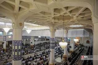 آیین ترتیل‌خوانی قرآن کریم در حرم حضرت معصومه(س)