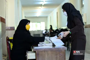 برگزاری حضوری امتحانات نهایی در دبیرستان شهید بهشتی